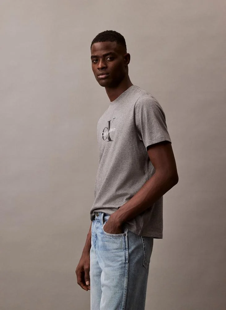 Calvin Klein Jeans  Monogram Logo T-shirt for Men | Best Price UAE