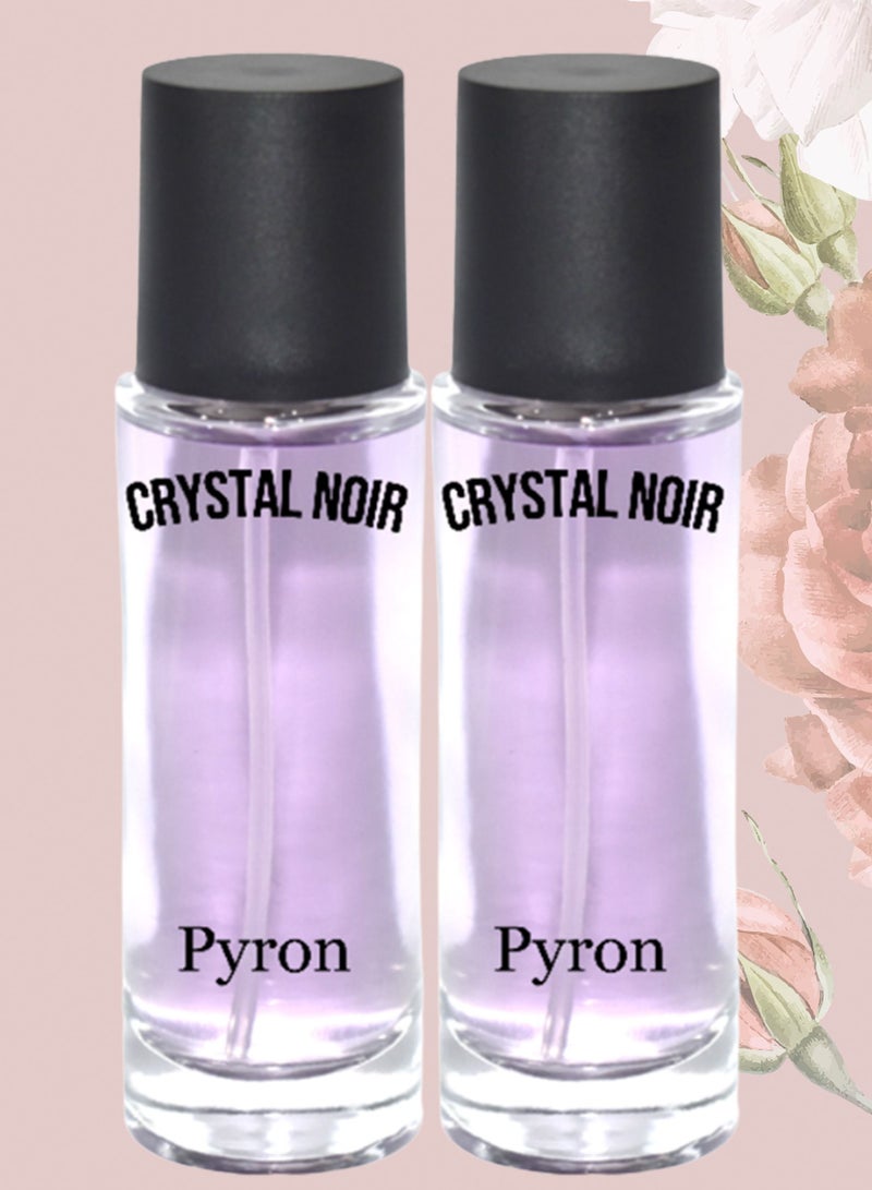بيرون 2 قطع عطر كريستال نوار 30 مل EDP - Image 1