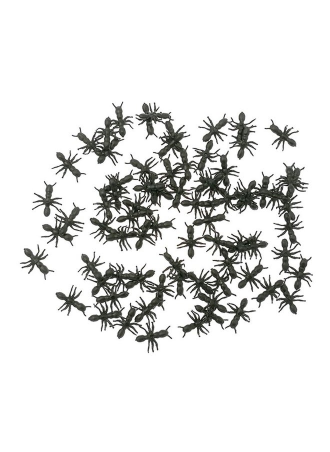ALIMITOPIA 200Pcs Fake Black Ant Realistic Imitation Bug For Halloween Prank Props (Ant,Black)  - Image 2