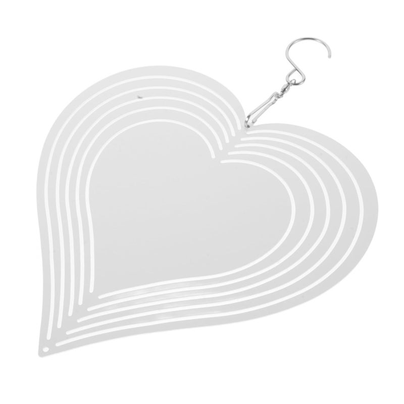 Sublimation Wind Spinner Blanks Heart Shaped Outdoor Decor for Personalized Gifting - Image 2