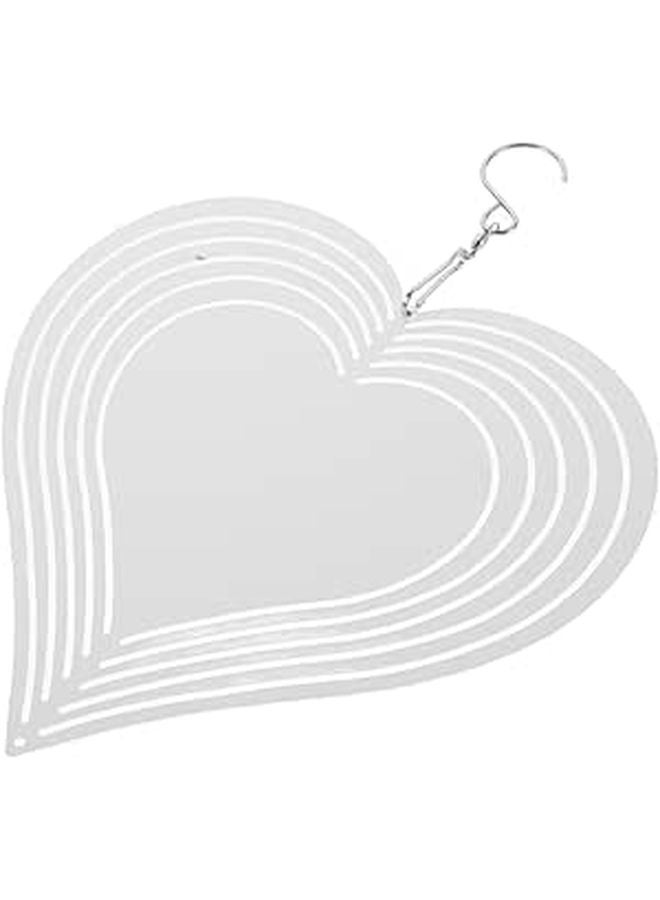 Sublimation Wind Spinner Blanks Heart Shaped Outdoor Decor for Personalized Gifting - Image 1