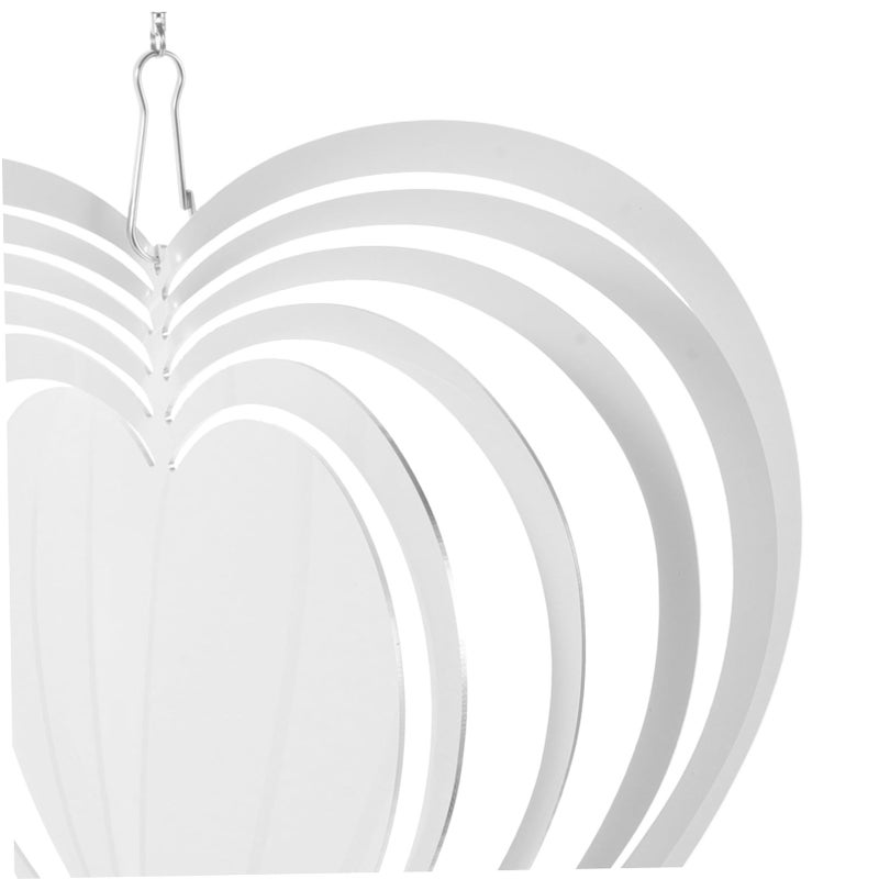 Sublimation Wind Spinner Blanks Heart Shaped Outdoor Decor for Personalized Gifting - Image 4