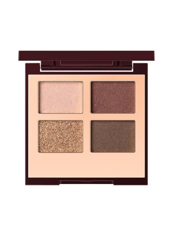 Leezi Charm Fashionable Colors Eyeshadow  -4 ​Colors Matte Shimmer Glitter Multi Reflective Shades Ultra Pigmented Makeup Eye Shadow Powder Waterproof Eye Shadow#02 - Image 2