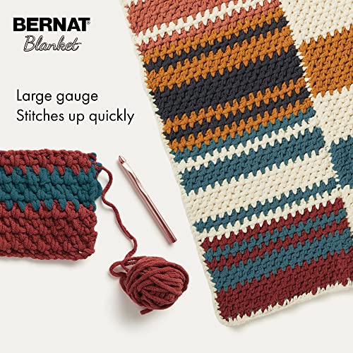 Bernat Blanket Cranberry Yarn - 3 Pack of 150g/5.3oz - Polyester - 6 Super Bulky - 108 Yards - Knitting/Crochet - Image 3