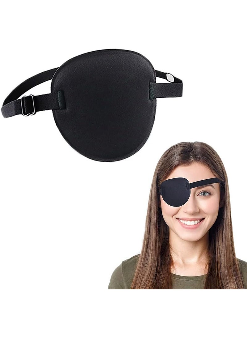 Eye Patch, Adjustable Medical Eye Patches for Adults, Pirate Eye Patch for Treat Lazy Eye Amblyopia Strabismus - Image 1