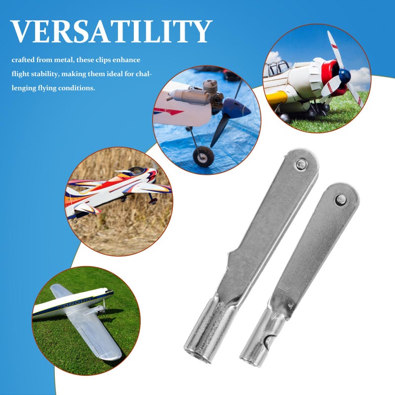 20pcs M2 M3 Metal Self Locking Clevis Quick Links for RC Airplane Fixed Wing Model Parts - Image 4