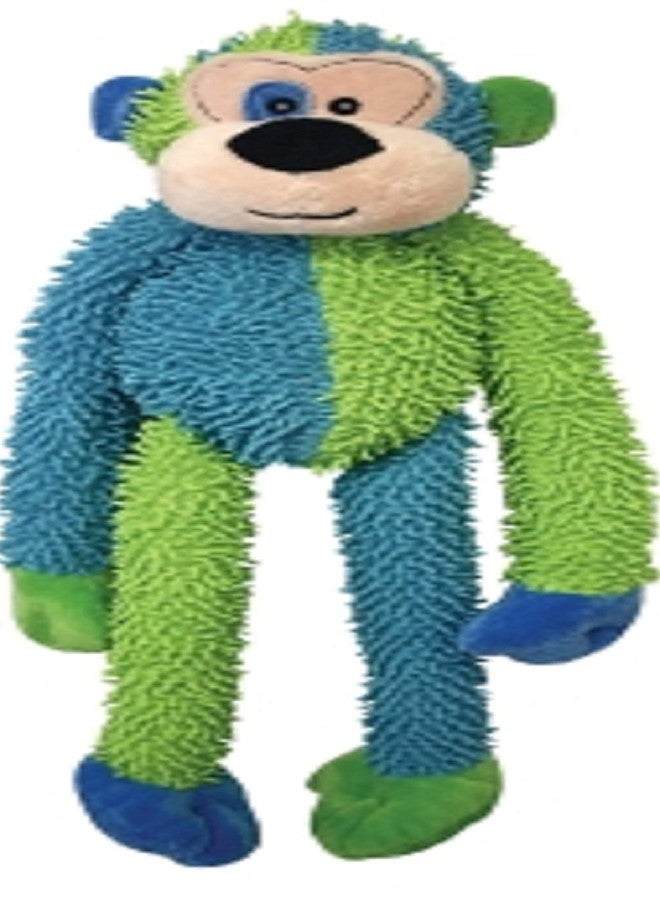 Multipet Monkey Plush Dog Toy 17" (Assorted Color, 1 Pack) - Image 1