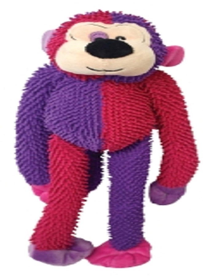 Multipet Monkey Plush Dog Toy 17" (Assorted Color, 1 Pack) - Image 2