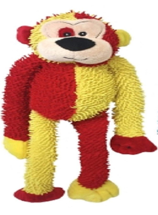 Multipet Monkey Plush Dog Toy 17" (Assorted Color, 1 Pack) - Image 3