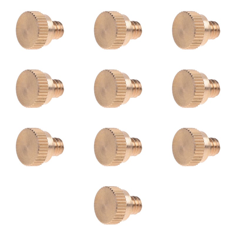 Bluecell World BCP 10PCS 10/24 Screw Thread Brass Misting Nozzle Plug for Outdoor Cooling System - Image 5