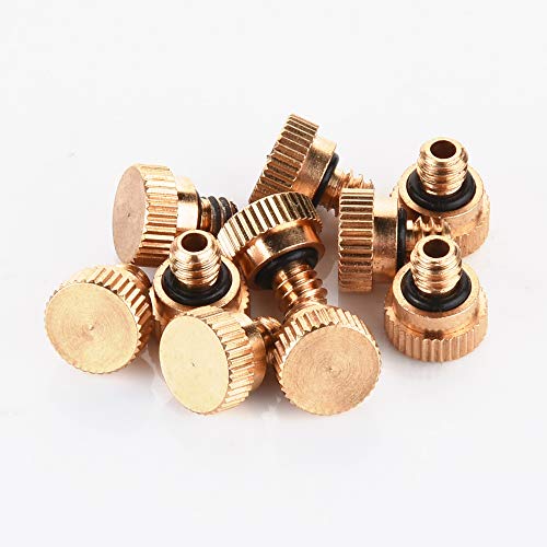 Bluecell World BCP 10PCS 10/24 Screw Thread Brass Misting Nozzle Plug for Outdoor Cooling System - Image 4