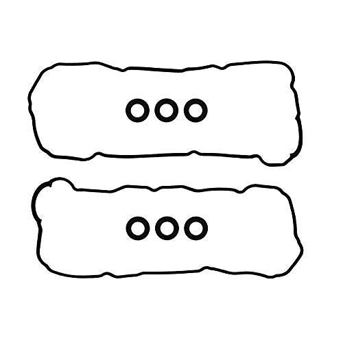 MNJWS Valve Cover Gasket Set - Compatible with 3.0L 3.3L Toyota Camry, Avalon, Sienna, Highlander, Solara, Lexus ES300, ES330, RX300, RX330, RX400h - Replace VS50588R, VS50515R, 11214-0A010, 11213-0A010 - Image 1