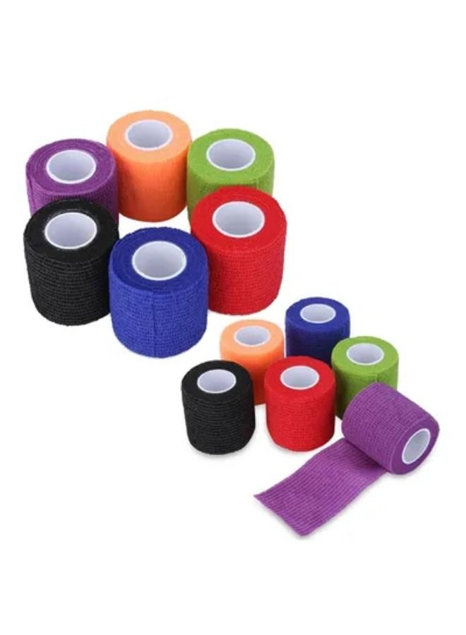 6pcs Tattoo Self Adhesive Elastic 5cm Wide Sports Tennis Elbow Bandage