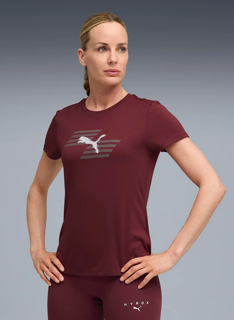 بوما Hyrox Logo Graphic T-Shirt