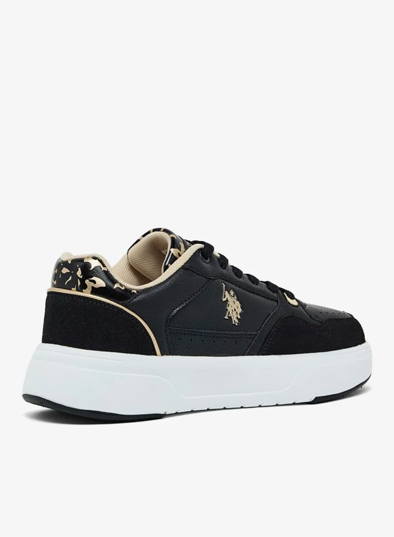 U.S. Polo Assn. BLACK Women Low Top Comfort Sneakers for Women | Best Price UAE