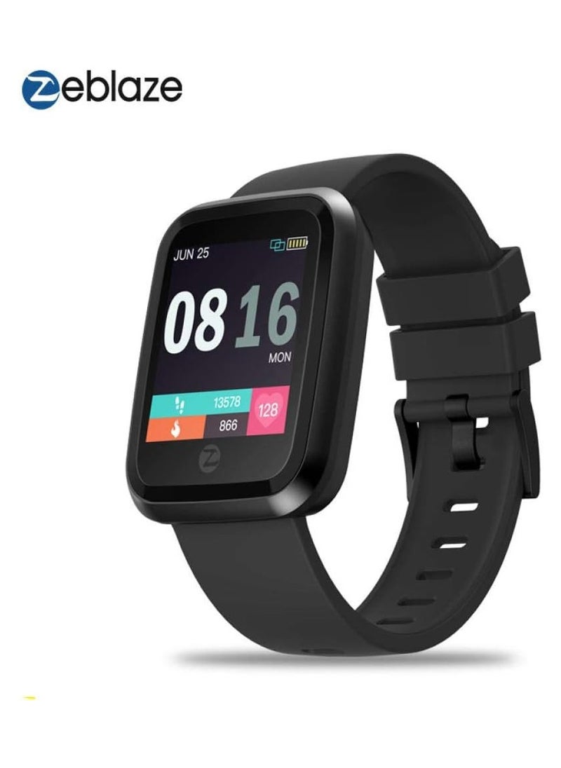 W4YOU - Smart Watch Sport Band Smart Watches Zeblaze Crystal 2 Smart Watch Men HR Monitor All Day Activity Tracking 3D Dynamic UI 29 inch Screen Smartwatch for Android iOS,Colour Name - Image 1