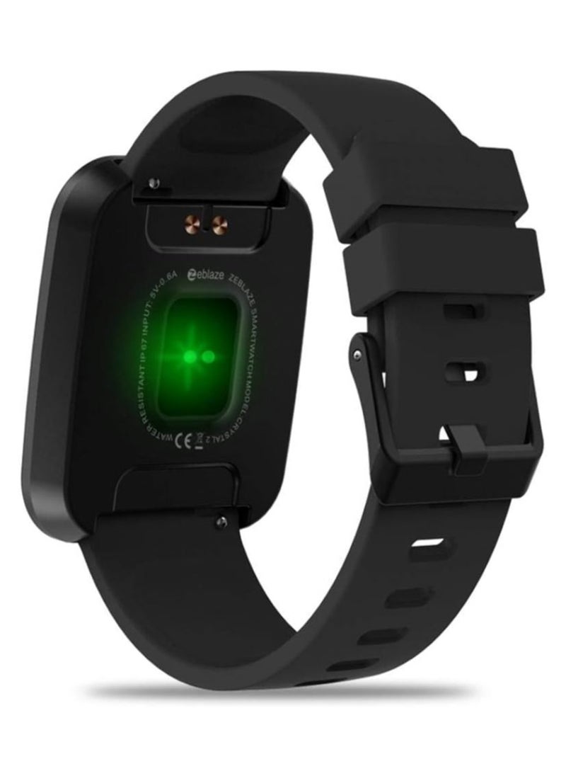 W4YOU - Smart Watch Sport Band Smart Watches Zeblaze Crystal 2 Smart Watch Men HR Monitor All Day Activity Tracking 3D Dynamic UI 29 inch Screen Smartwatch for Android iOS,Colour Name - Image 1