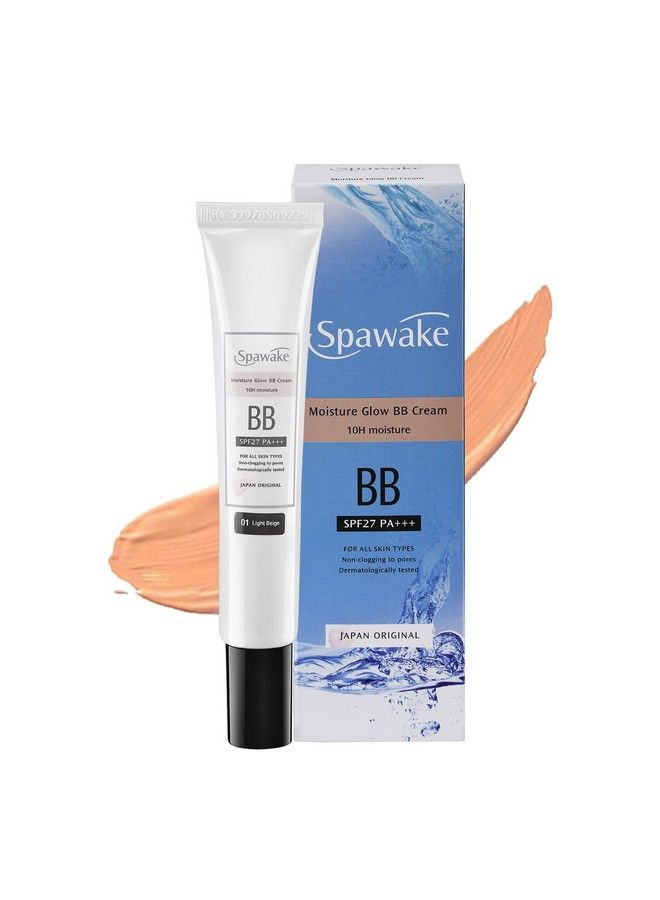 Spawake كريم بي بي المرطب والمتوهج 01 بيج فاتح مع عامل حماية من الشمس 27/Pa+++ لجميع أنواع البشرة 30 جرام - Image 2
