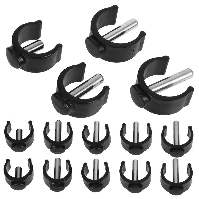 Adjustable Walking Stick Cup Holder Grip Cover Set of 20 Black - Image 2