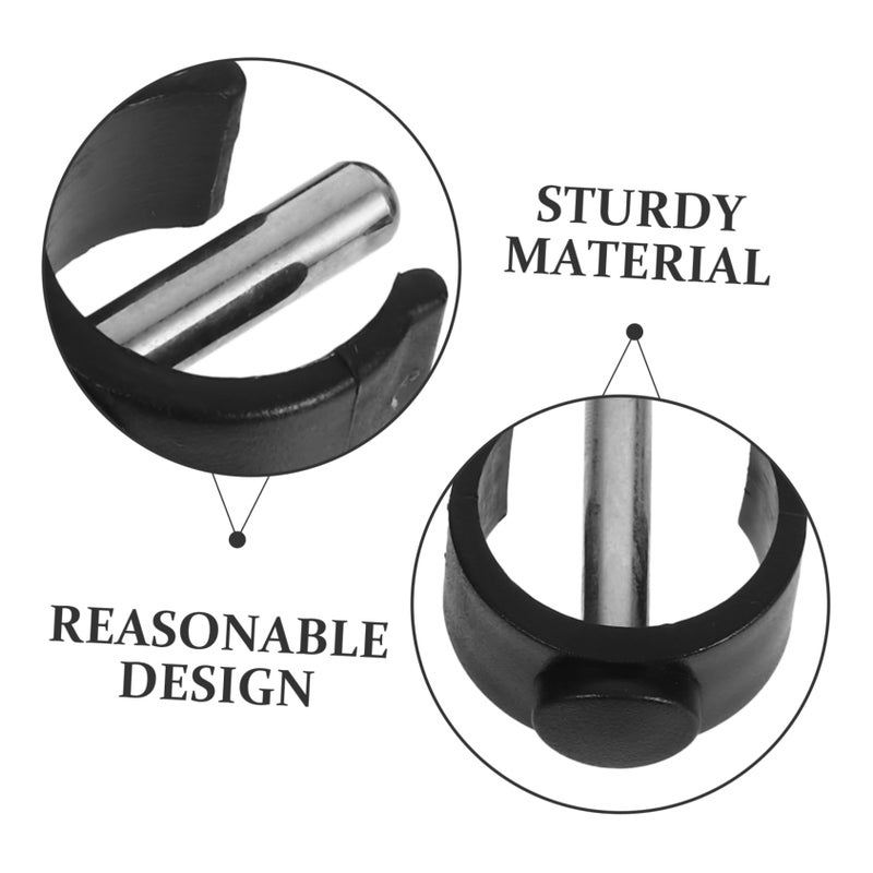 Adjustable Walking Stick Cup Holder Grip Cover Set of 20 Black - Image 5