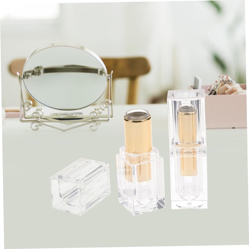 Unique Shape Lipstick Tubes 10pcs Empty Lip Gloss Tubes Bulk Containers Refillable Lipstick Making Supplies - Image 4
