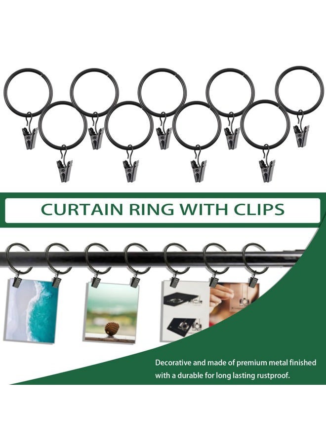 Keadic 22Pcs Photography Background Clips Kit Includes 4 Inch Plastic Spring Clamps, Adjustable Elastic Clamps Holders and Curtain Ring Clips for Video Studio Backdrop Muslin - Image 4