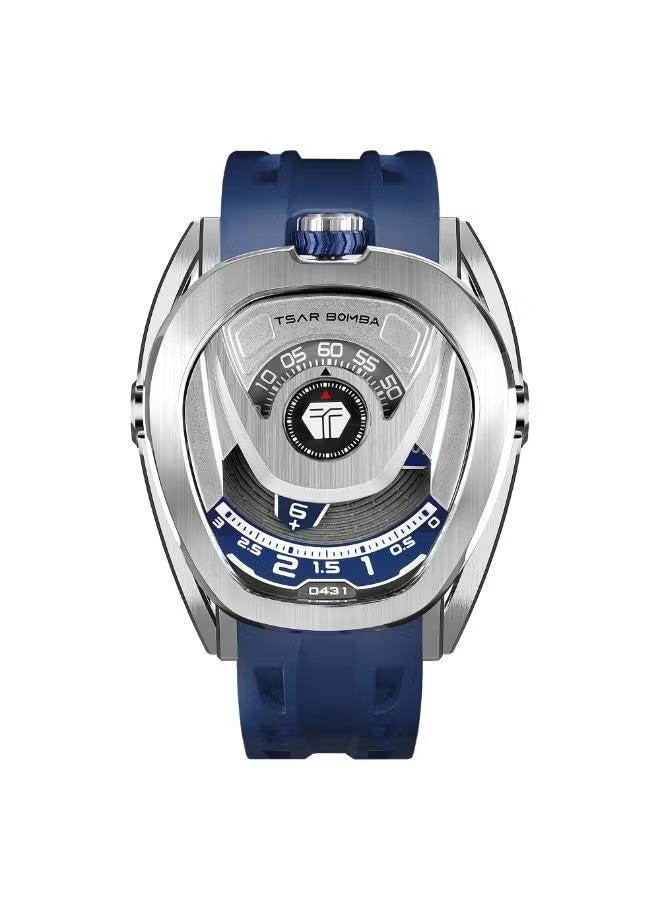 TSAR BOMBA ساعة رجالية أوتوماتيكية من المطاط TB8213ASET-03 - 44.0x52.0 مم - Image 1