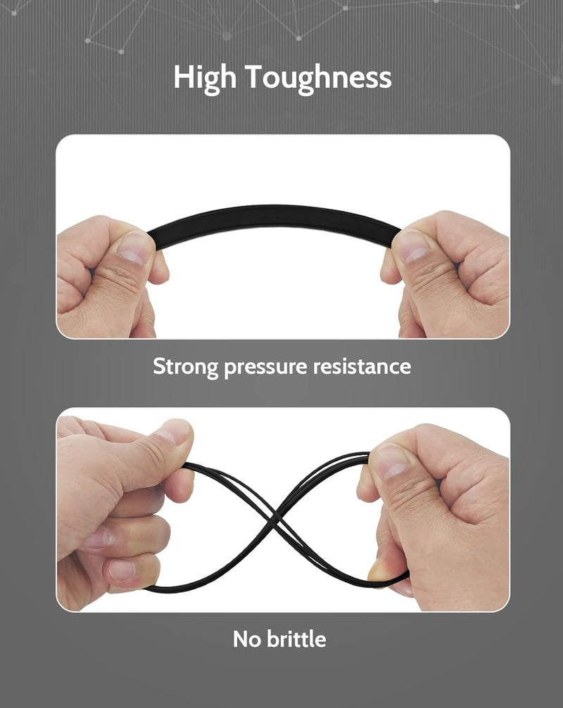 DURAMIC 3D PLA+ Filament 1.75mm 2Kg Black, PLA Plus Filament 2 Pack 1kg Spool(2.2lbs) Tougher and Stronger, Dimensional Accuracy Probability +/- 0.02mm - Image 2