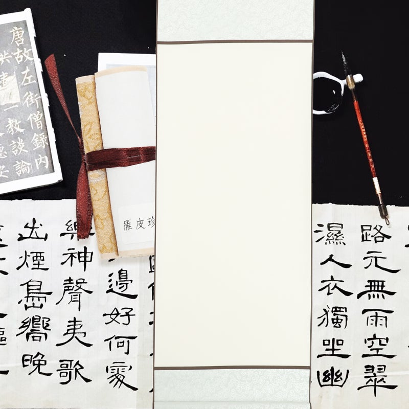 Calligraphy Blank Scroll for Traditional Chinese Painting, Perfect for Ink Art and Display - Image 5
