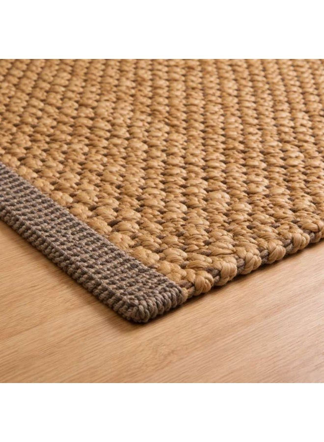 Pan Home سجادة جوت مصنوعة يدويًا طبيعية 60x90 سم - Image 2