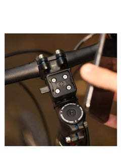 Oxford Oxford Unisex's CLIQR Cycle Universal Handlebar Stem Mount Mobile Phone etc OX840, Black, One Size  - Image 3