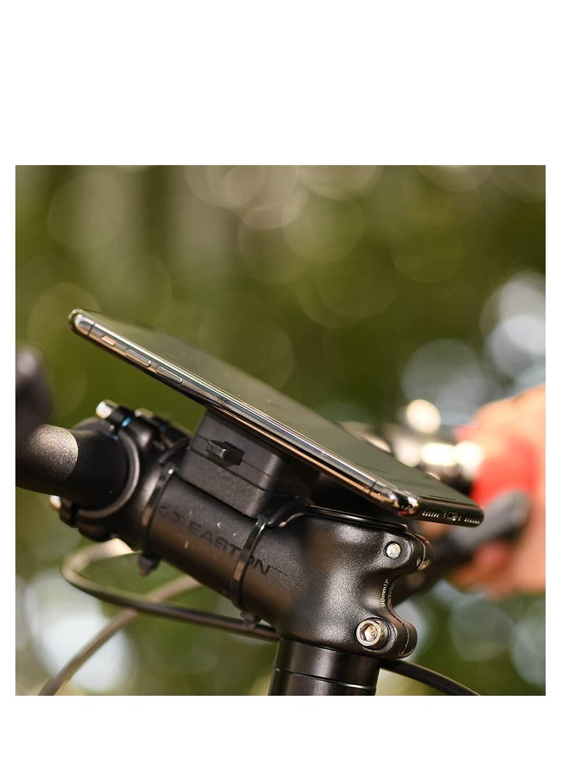 Oxford Unisex's CLIQR Cycle Universal Handlebar Stem Mount Mobile Phone etc OX840, Black, One Size - Image 4