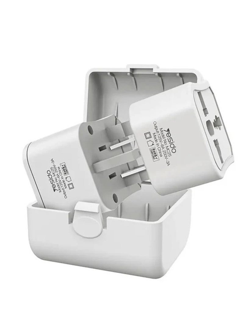 YESIDO MC25 750W Universal Power Adapter - Image 2