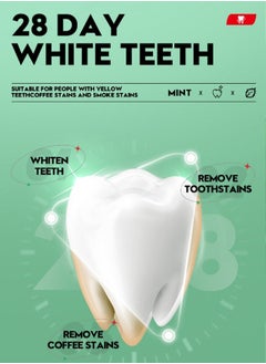 SADOER Spearmint mint Toothpaste，Fresh Toothpaste, Whitening Toothpaste , Clean Mint Toothpaste for Bad Breath, Helps Fight Cavities, Whitens Teeth, and Freshens Breath 100g  - Image 4