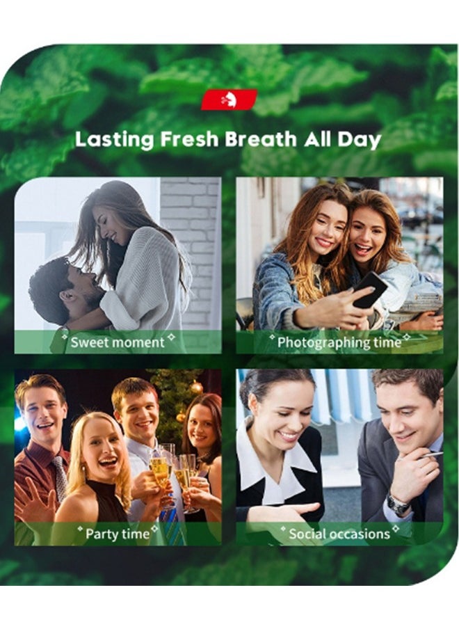 SADOER Spearmint mint Toothpaste，Fresh Toothpaste, Whitening Toothpaste , Clean Mint Toothpaste for Bad Breath, Helps Fight Cavities, Whitens Teeth, and Freshens Breath 100g  - Image 5