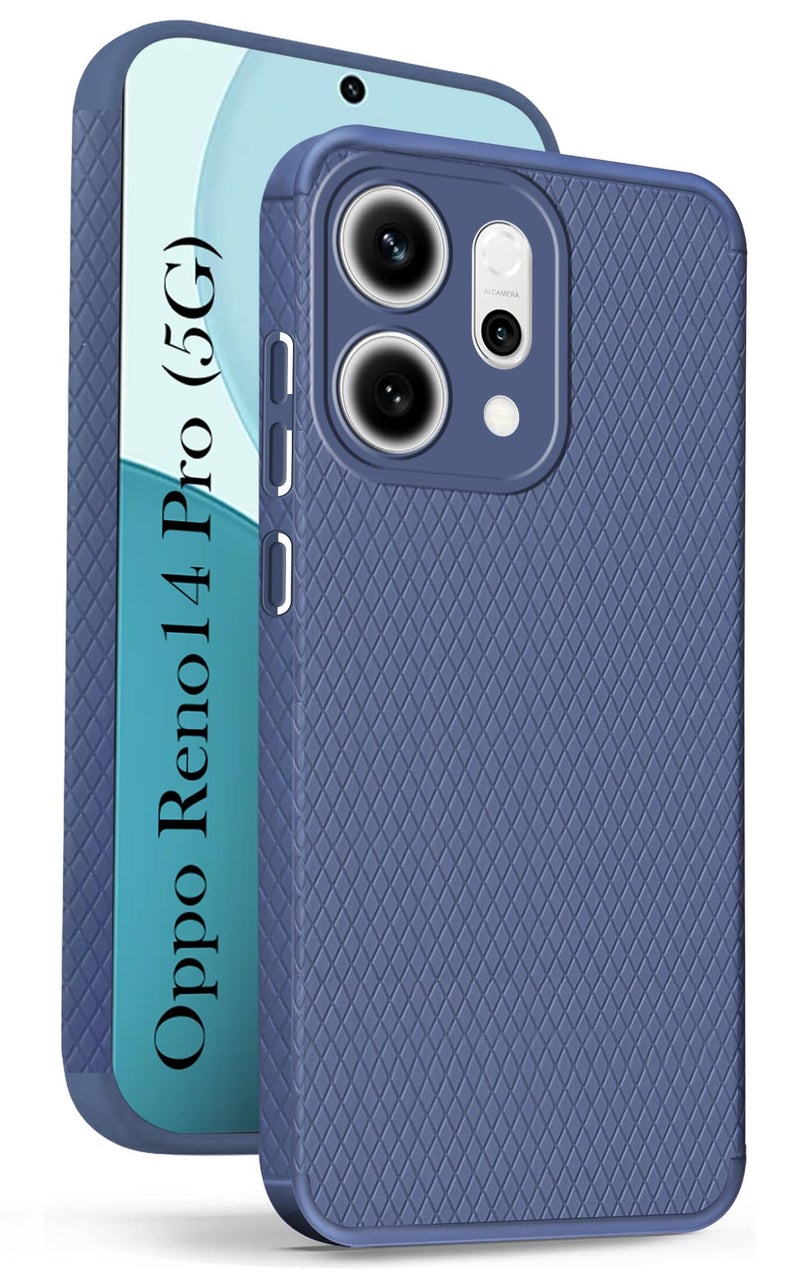 Jkobi Back Cover Case for Oppo Reno14 Pro 5G | Oppo Reno 14 Pro 5G (Liquid Silicone | Side Grip | Camera Protection) - Image 1
