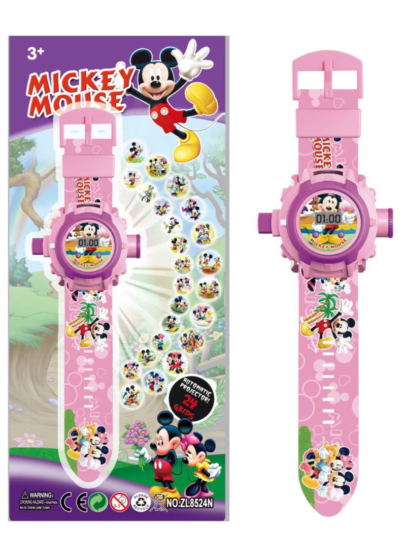 SARAOONT - Mickey Mouse Projector Watch for kids - Image 1
