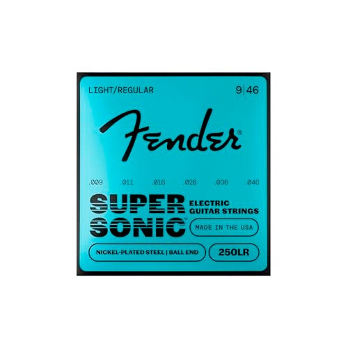 Fender Electric Guitar String Super 250 Nickel Plated .009-.046 250LR 730250404 - Image 1