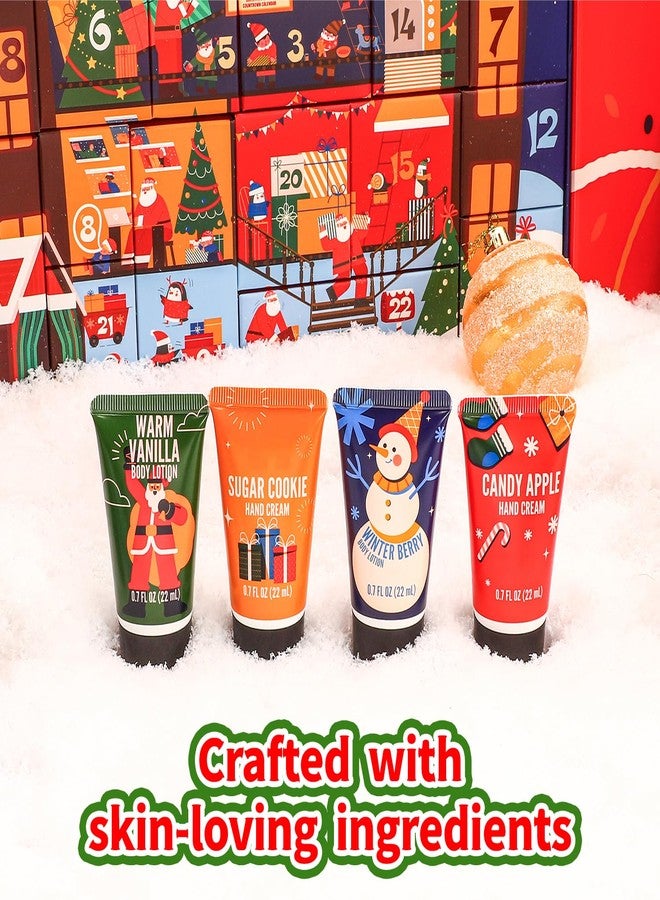 BODY & EARTH Advent Calendar 2024 Adult, Holiday Gift Baskets for Women with Hand Cream, Epsom Salt, Candle, Necklace, Brooch, Ear Clips, Skincare Beauty Advent Calendar, Happy New Year Countdown Calendar Gift Set - Image 5