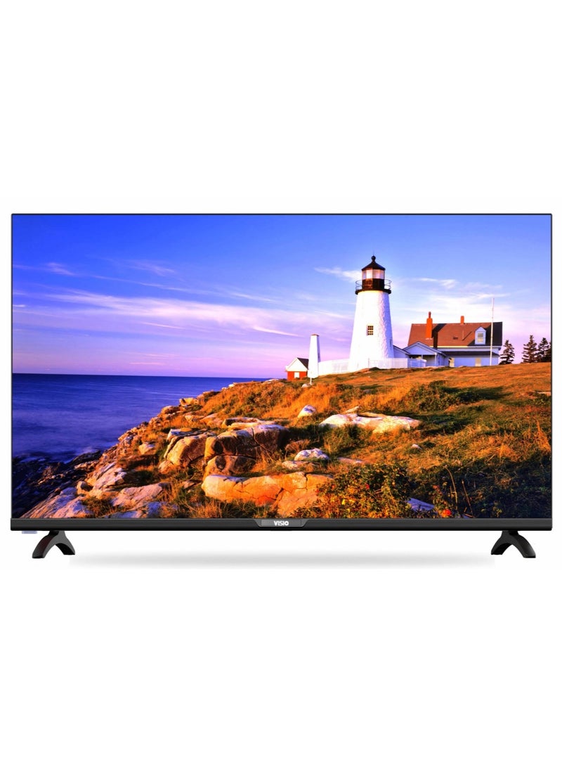 فيسيو تلفزيون فيزيو 32 بوصة عالي الوضوح، تصميم بدون إطار، يعمل كشاشة عرض مع منافذ HDMI وUSB - أسود [32VSSU3] - Image 2