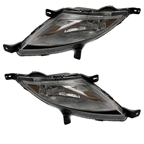 KD K D Fog Lamp Set For Mahindra XUV 500 Type 1 With Bulb (PAIR) 2011-2015 - Image 1