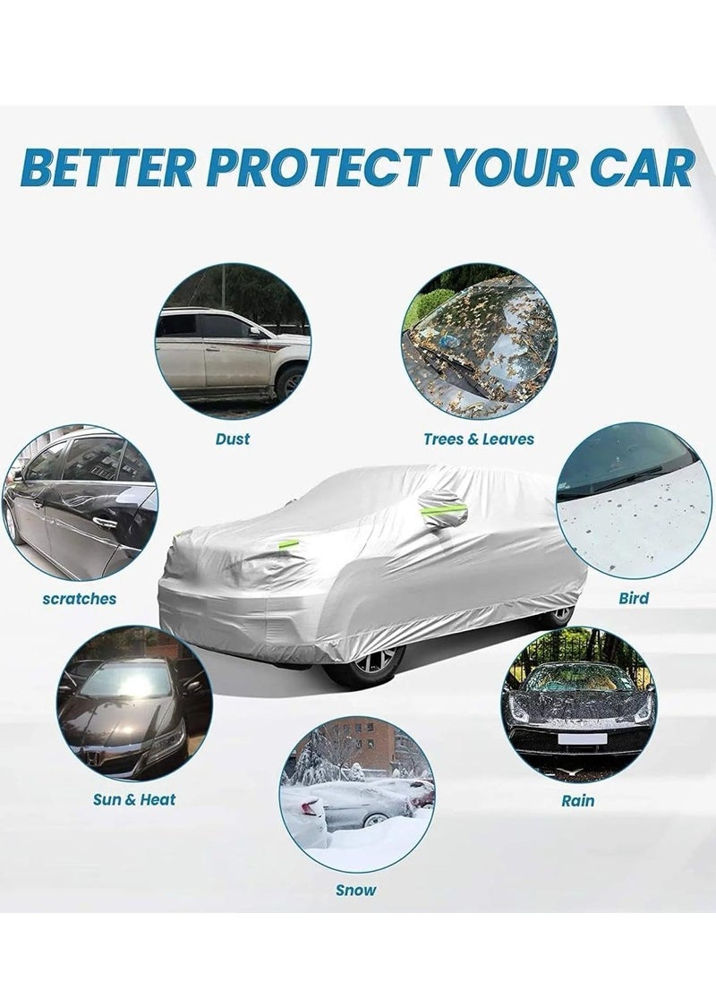 Manful Car Cover Convenient, saving labor, oil, water, anti-static, VEHICLE REFINISHED flame retardant, environmental protection BODY SHIELD  - Image 4