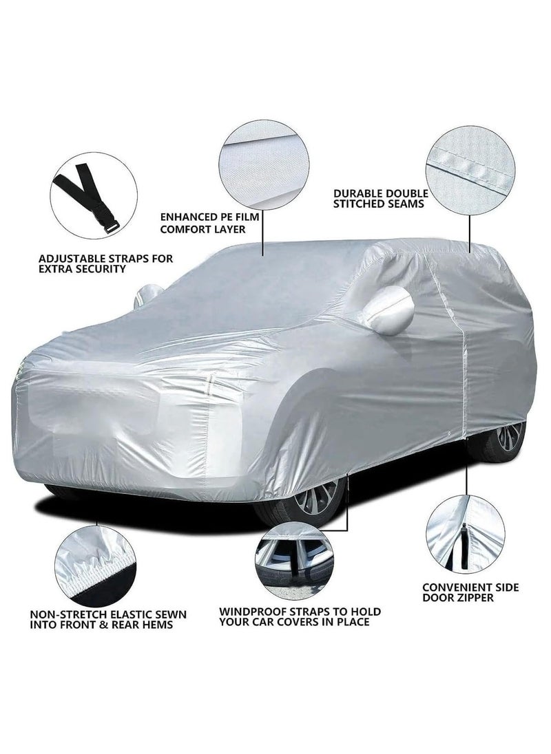 Manful Car Cover Convenient, saving labor, oil, water, anti-static, VEHICLE REFINISHED flame retardant, environmental protection BODY SHIELD  - Image 3