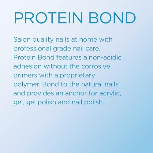 Young Nails Protein Bond - Non-Acidic Nail Primer, Enhanced Adhesion for Gel Polish & Acrylic, Nail Dehydrator, PH Bonder for Gel Nails, 0.5 oz - Image 2