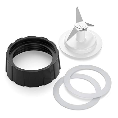 Aooba Blender Replacement Parts with Jar Base Cap and 2 O Ring Seal for Hamilton Beach Blender Blade 5817， 52254， 53516C，542100, 50200 - Image 1