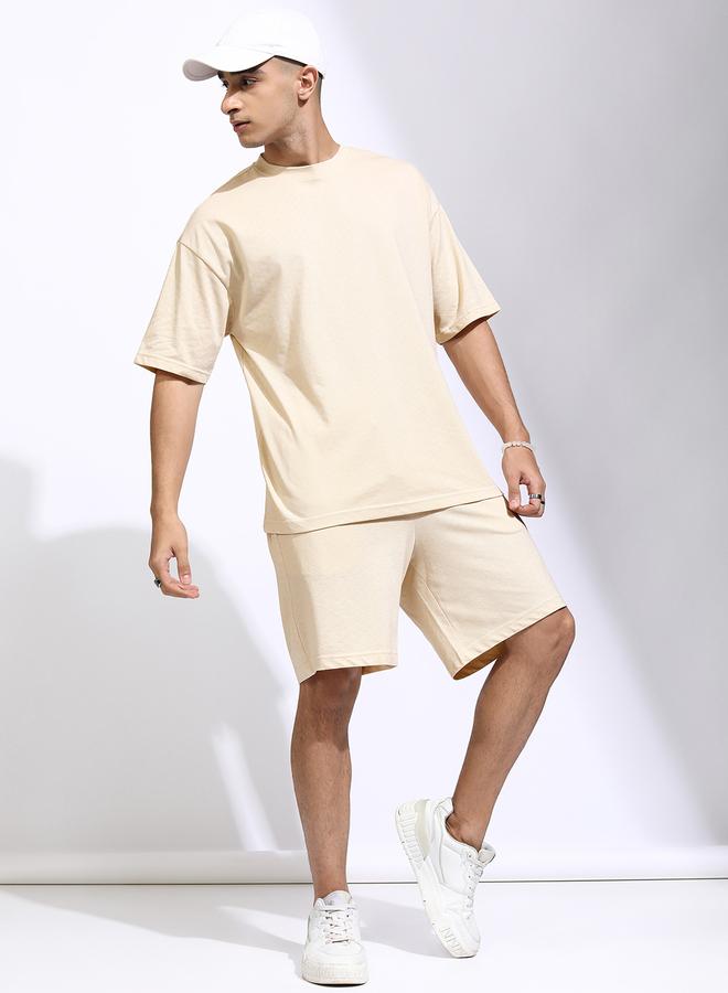 Highlander Oversized Solid T-Shirt and Shorts - Image 2