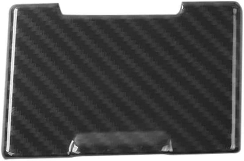 Voodonala for Ford F150 20152020 Carbon Fiber Black Central Electrical Outlet Socket Trim Smoking Lighter Hole Cover for Ford F150 201520201pcCarbon Fiber Black
