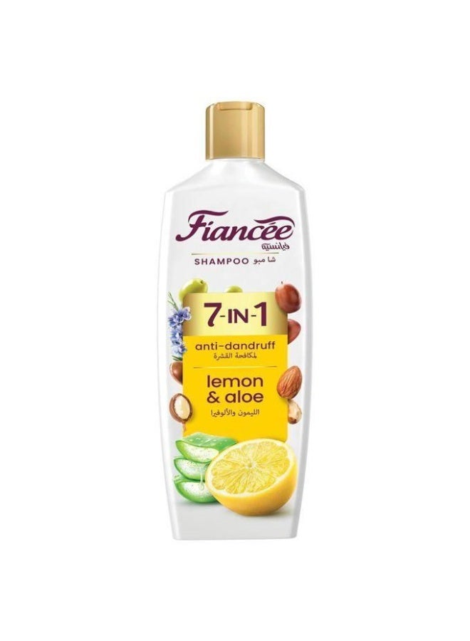 FIANCEE Shampoo 7 IN 1 With Lemon & Aloe vera Anti-Dandruff - 170ML - Image 1