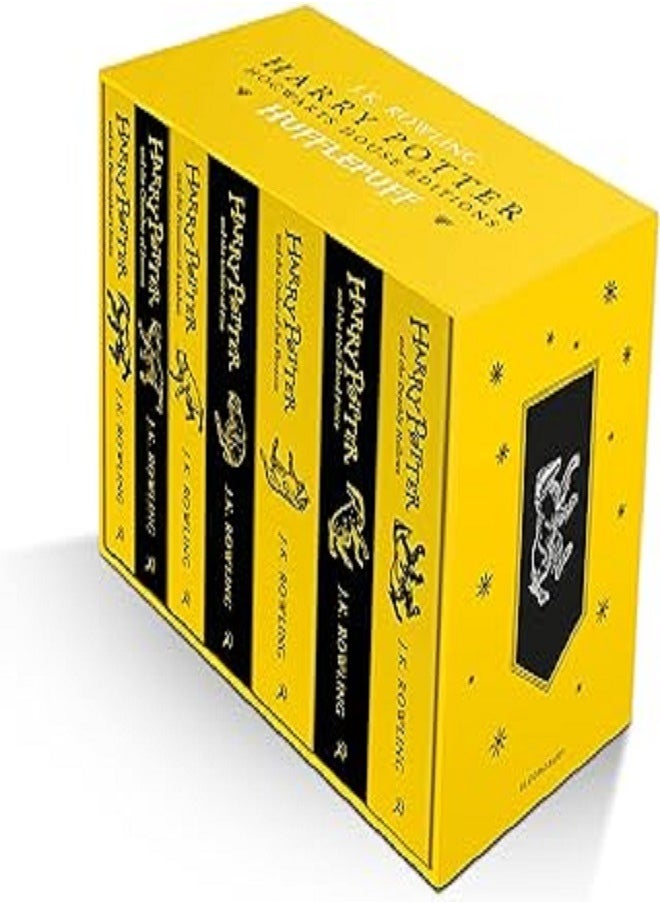 null - Harry Potter Hufflepuff House Editions Paperback Box Set - Image 1