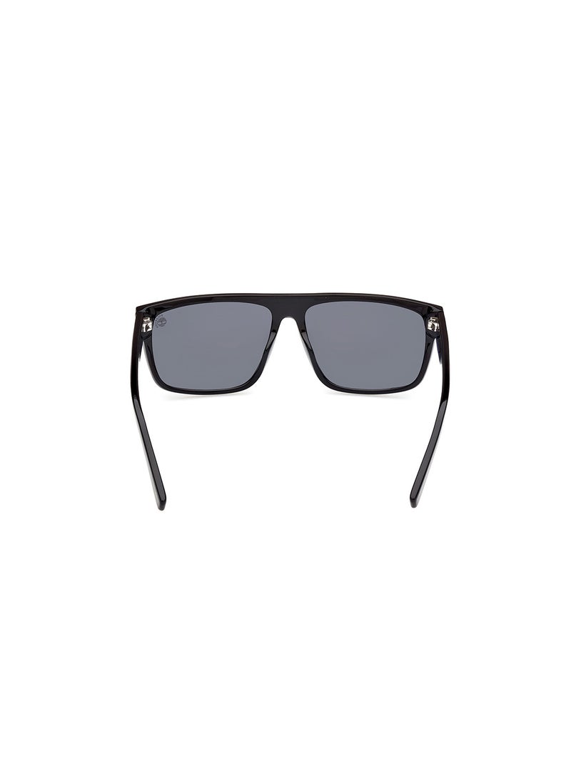 Timberland نظارات شمسية مستطيلة للرجال مع تكنولوجيا الاستقطاب - TB934201D60 - حجم العدسة: 60 مم - Image 4